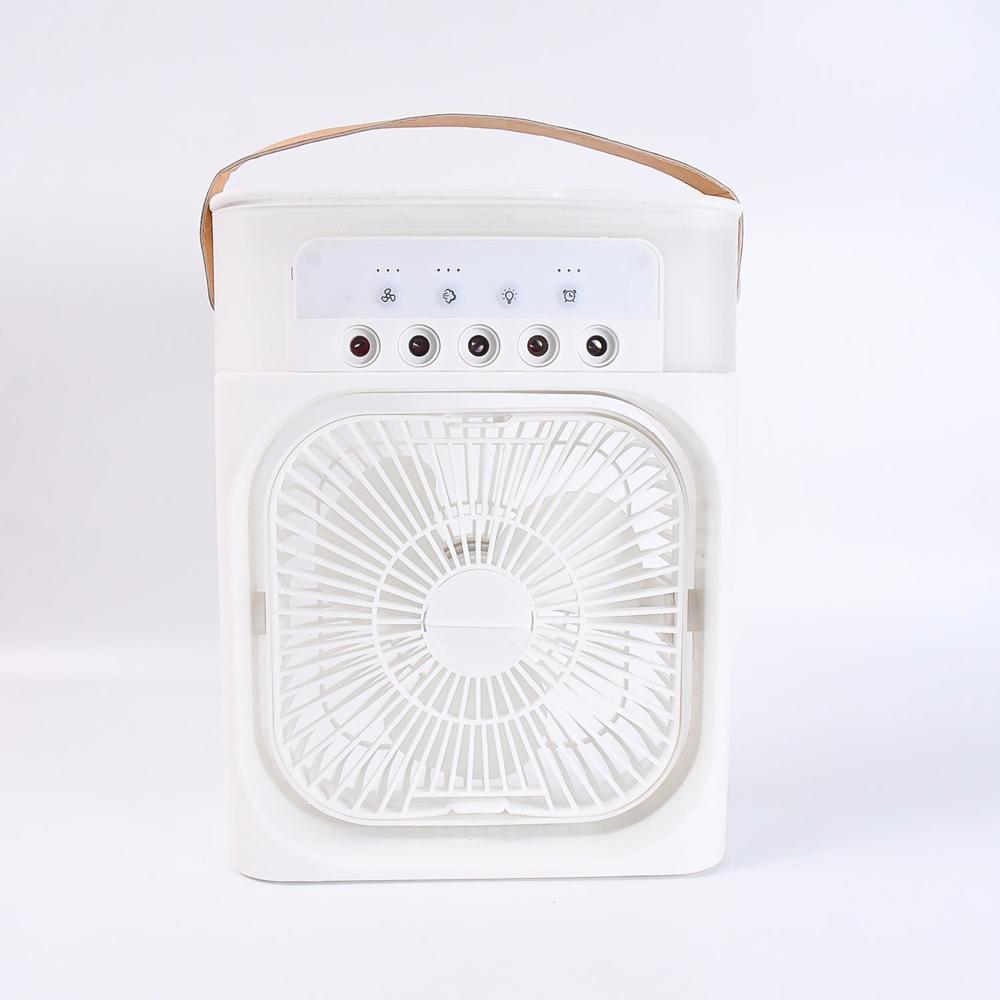 Portable Air Cooler Fan with 7-Color Light  Personal AC Fan