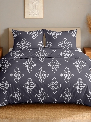 Glitter king size cotton bedsheet