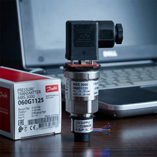 Danfoss Pressure Transmitter Mbs 3000 060G1125 0-10 Bar - Accuracy: 1% Fs