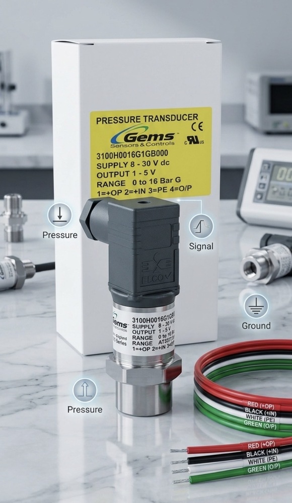 Gems Pressure Transmitter - Accuracy: 0.1%