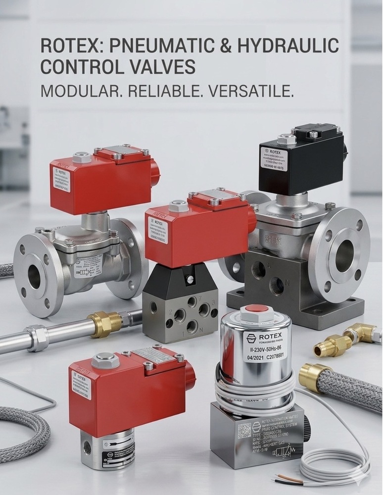 Rotex Solenoid Valve - Application: Pneumatic Systems