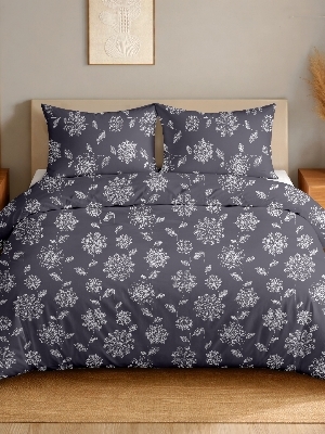 Glitter king size cotton bedsheet