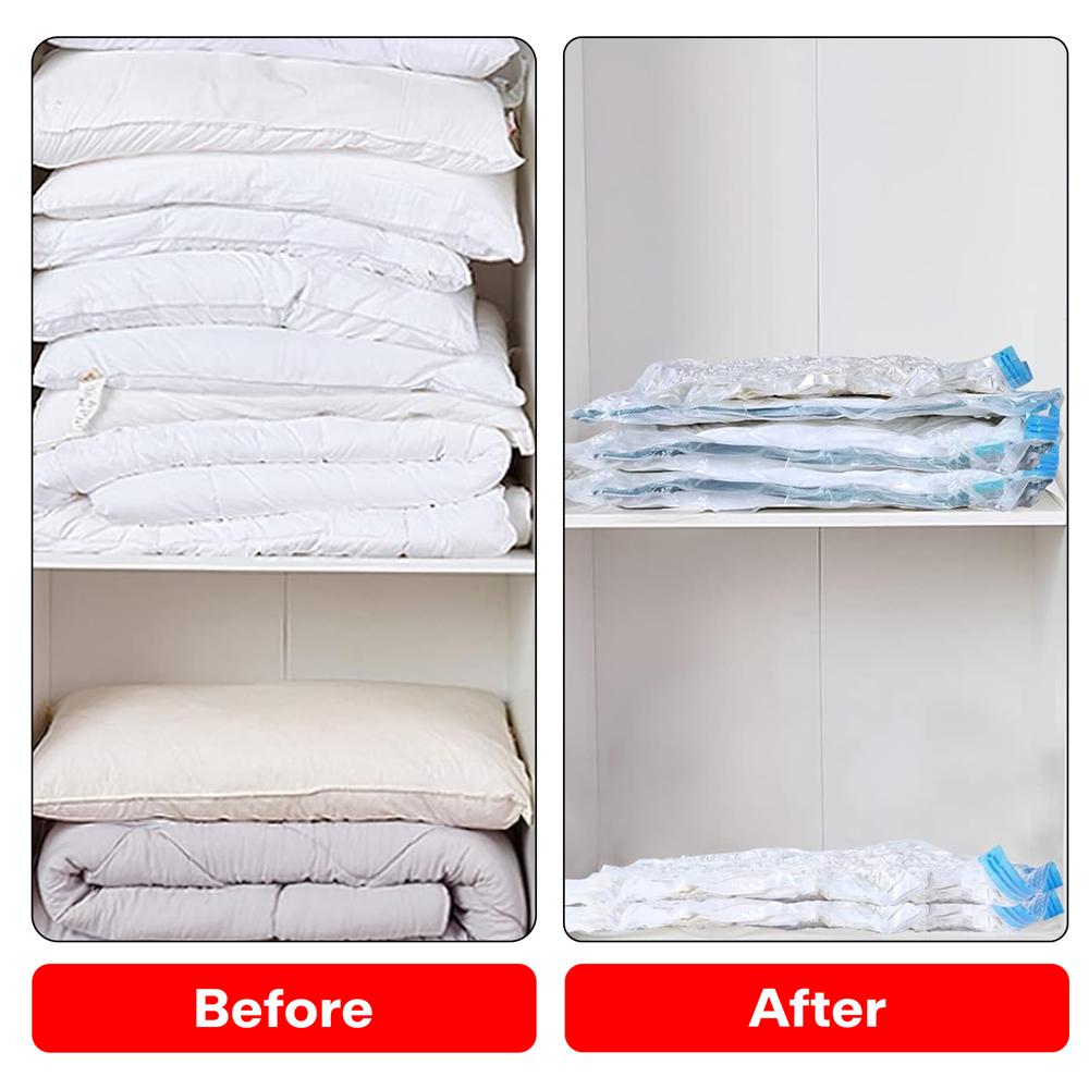 Prime Pick Vacuum Compression Storage Bags With Electric Pump Pack Of  20 5Small 5Medium 5Large 5Jumbo