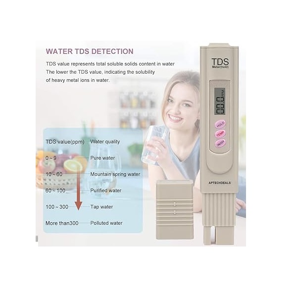 True Sense Digital TDS Meter Tester, TDS-3
