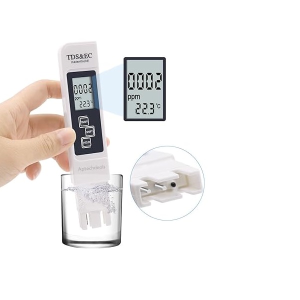  True Sense TDS & EC Meter Water Quality Testing Meter, TDS-EC