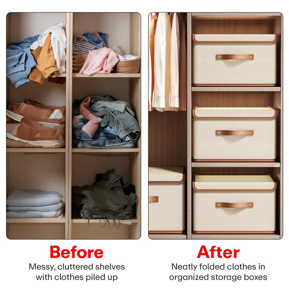 Prime Pick Oxford Wardrobe Clothes Organizer