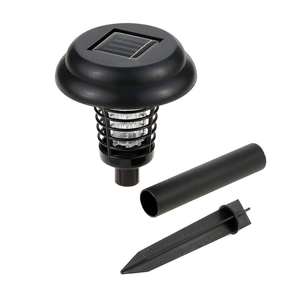 Garden Lighting UV LED Solar Powered LED Mosquito Trap / Bug Zapper (2 Pc)