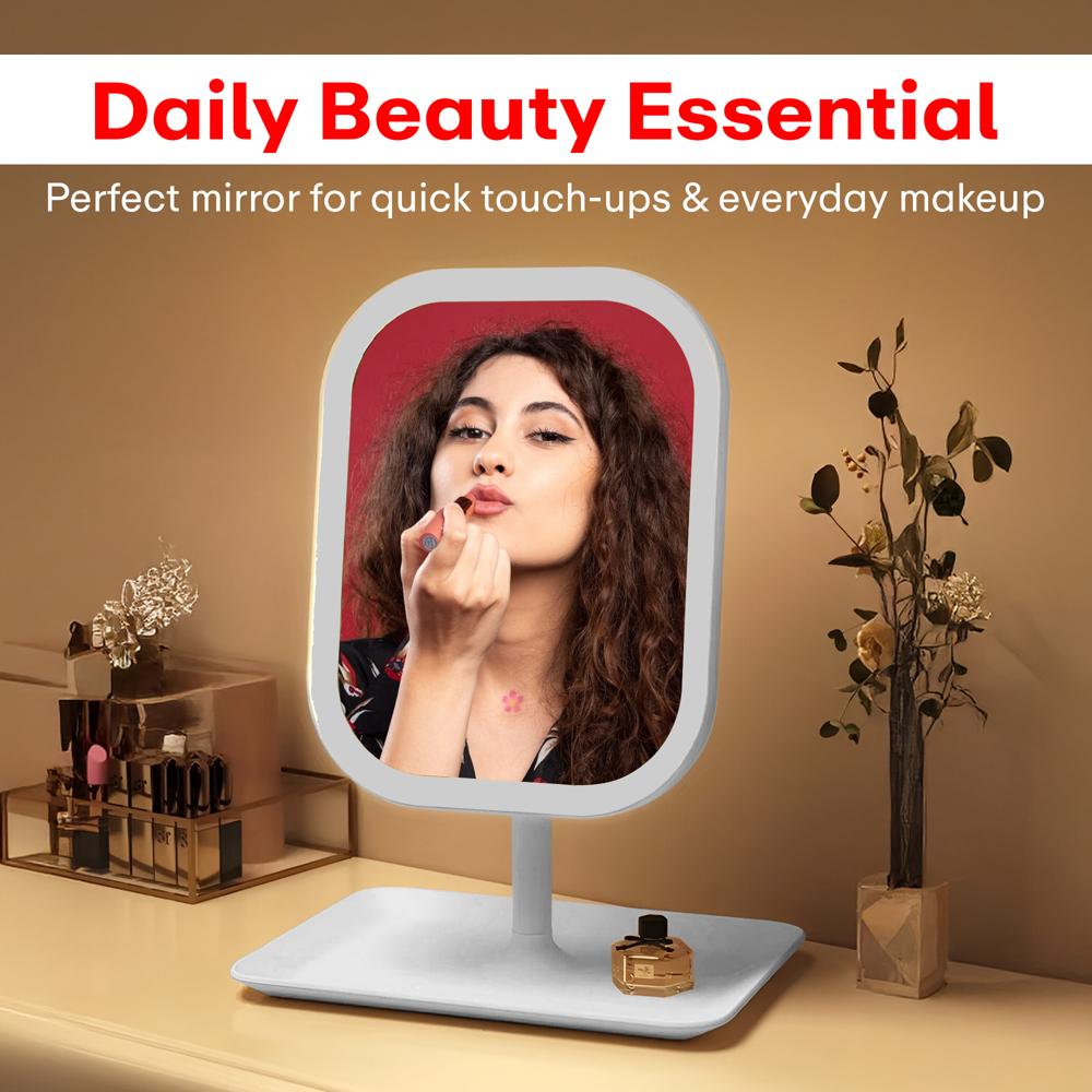 Prime Pick Non-LED Makeup Mirror White