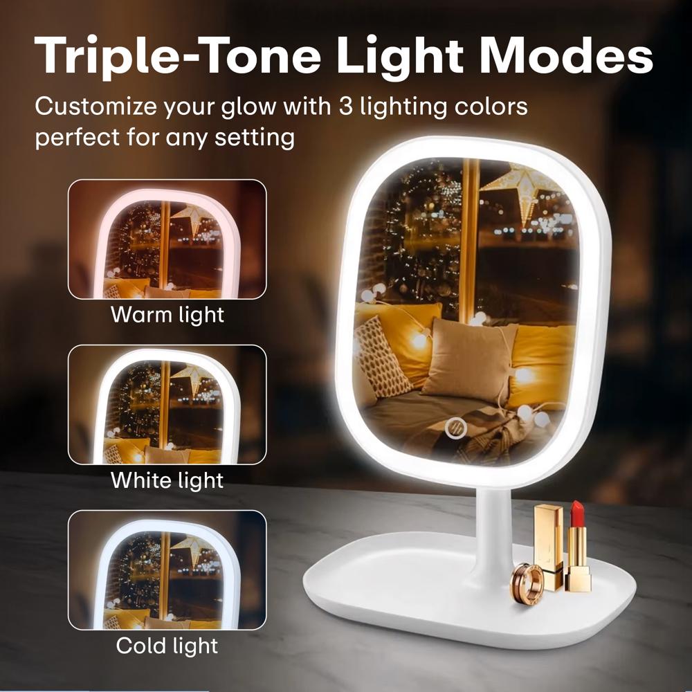 Prime Pick LED Makeup Mirror  White