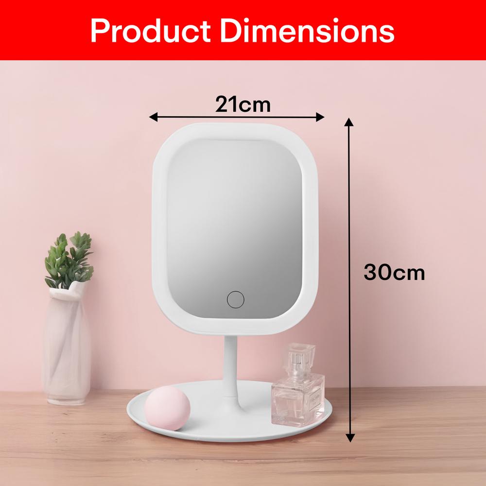 Prime Pick LED Makeup Mirror  White