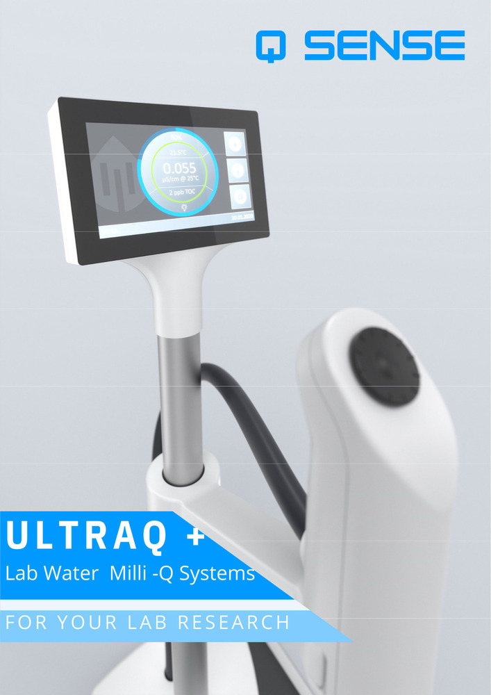 MilliQ 500LPH प्रयोगशाला अल्ट्राप्योर पानी शुद्धिकरण प्रणाली