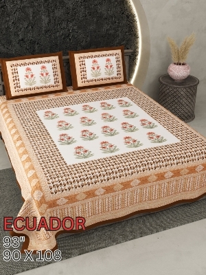 3 Pcs set king size double bedsheet