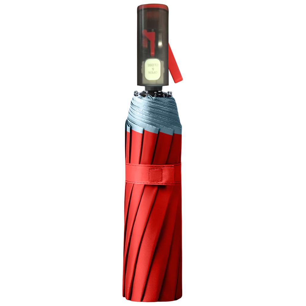 Prime Pick Natural Light Umbrella  Red