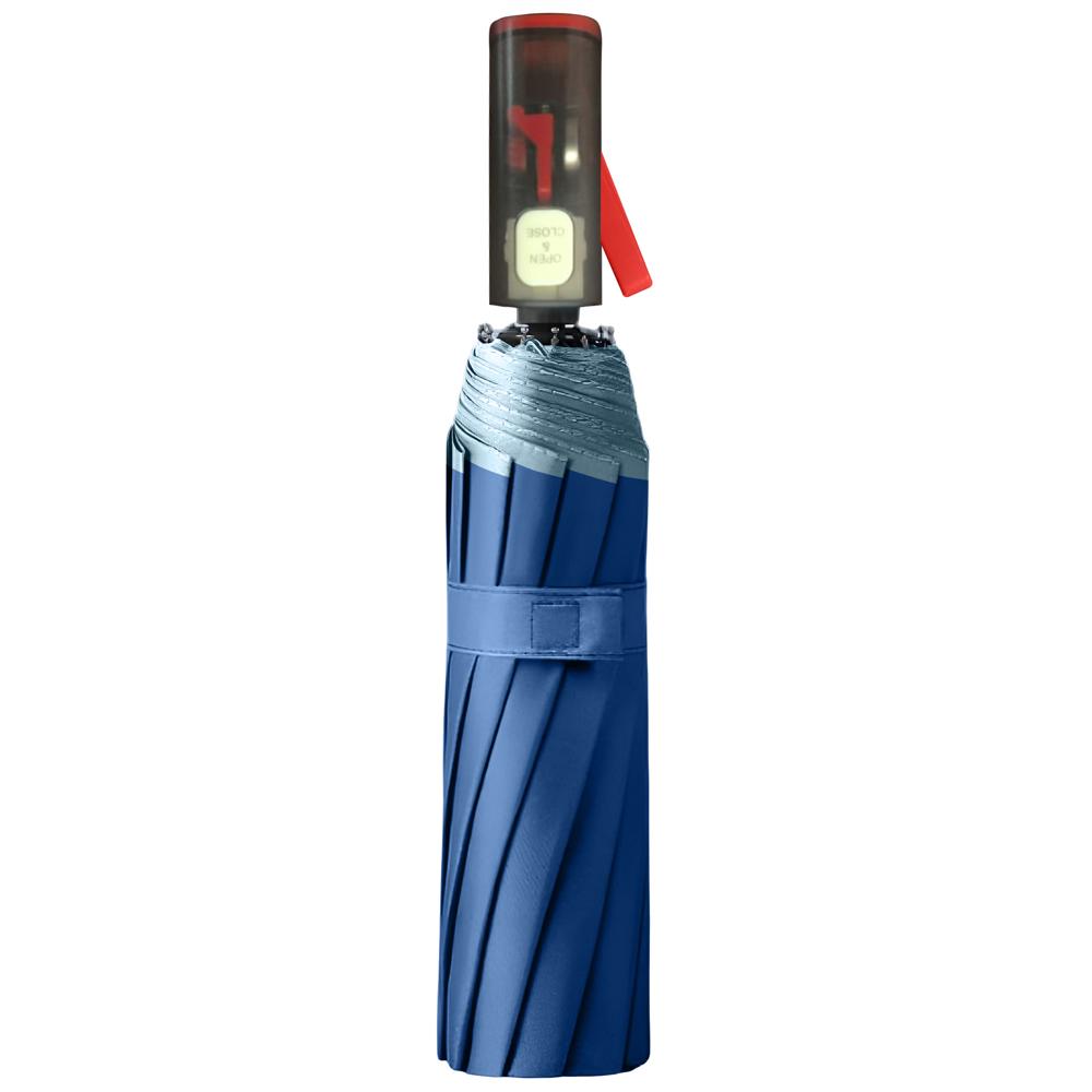 Prime Pick Natural Light Umbrella  Dark Blue