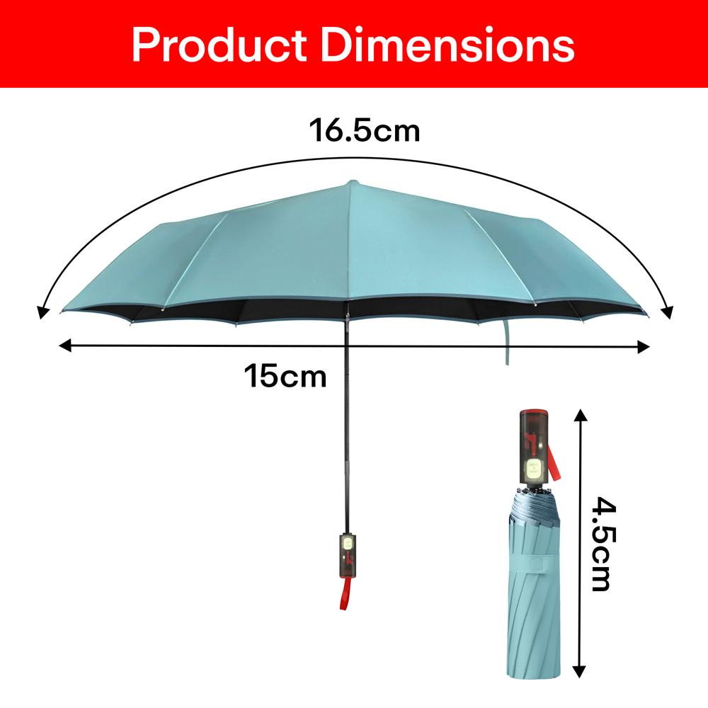 Prime Pick Natural Light Umbrella Light Green