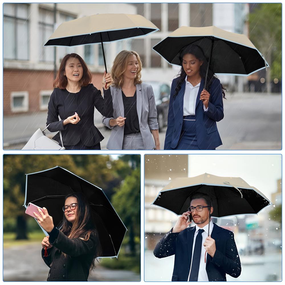 Prime Pick Natural Light Umbrella  Beige