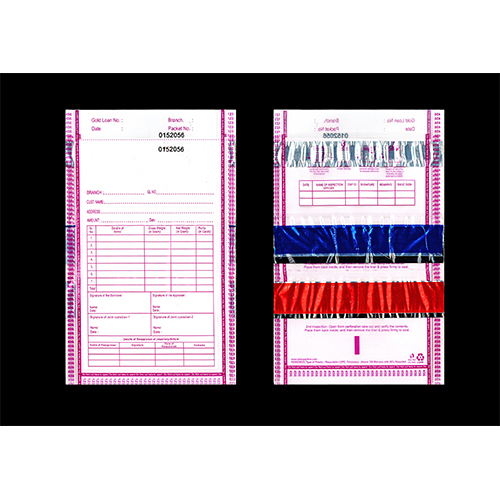 Gold Loan Envelope - ALL PURPOSE PINK GLE (5.5 X 8) (TWO AUDIT)