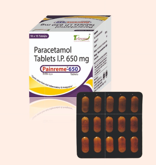 Painreme 650 Tablets - Drug Type: General Medicines