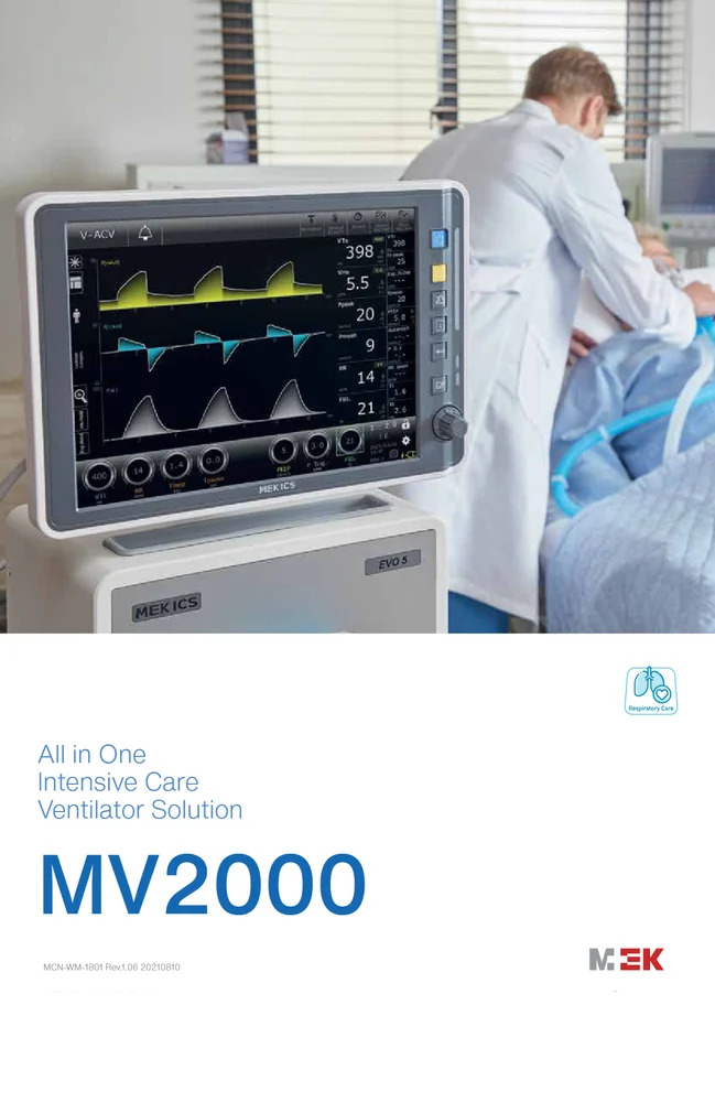 MEKICS MV2000 HFO Ventilator: High-Frequency Ventilator for ICU