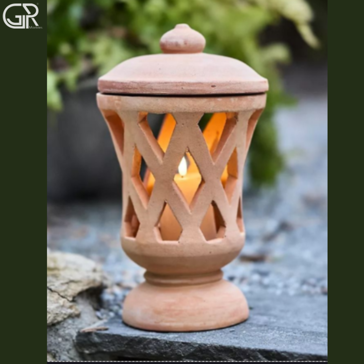 Sandstone Jali Lamp