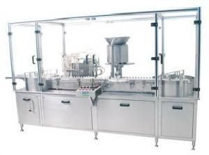 Sliver Asptic Bottle Filler And Capper