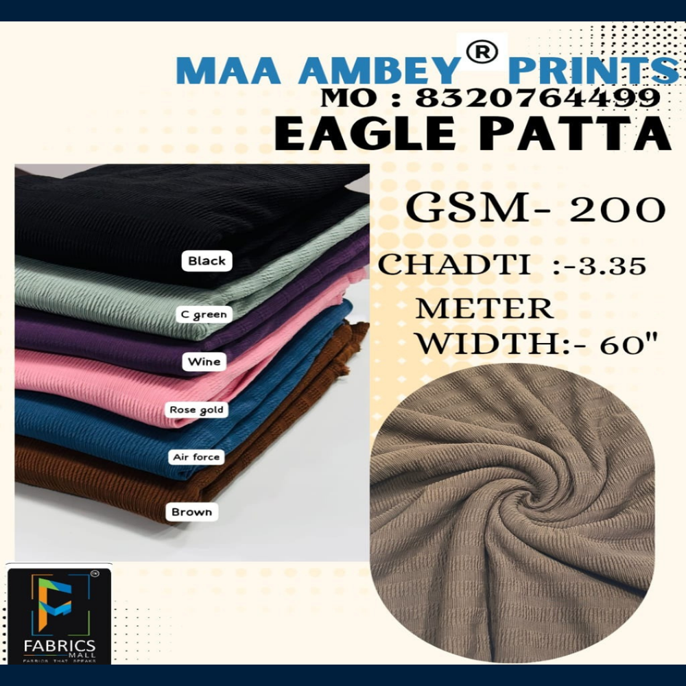 Eagle Patta Fabric