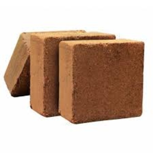 High Quality Coco Peat Block - Coconut Fiber Material, Light Brown Color , Eco-friendly Attributes, Nil Moisture Content