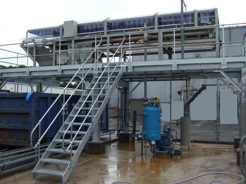 Horizontal Vacuum Belt Filter - Height: 150 Inch (In)