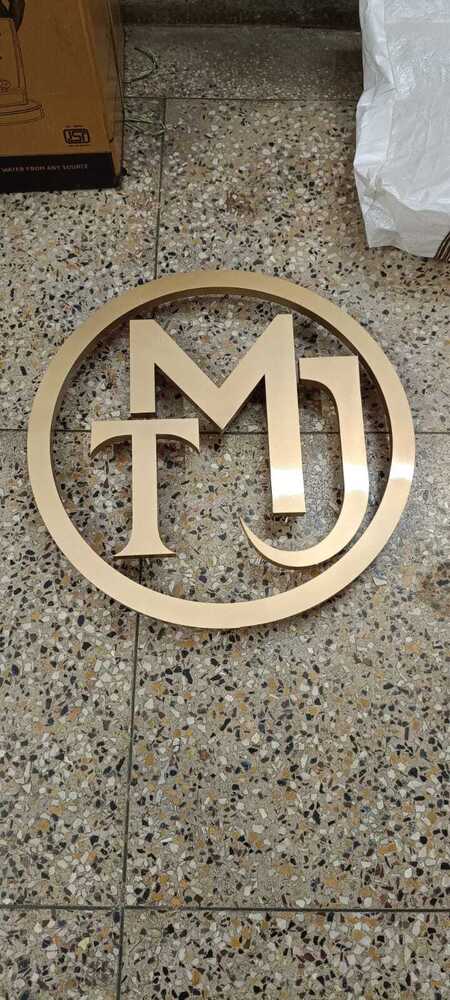 ss golden with led back shadow light