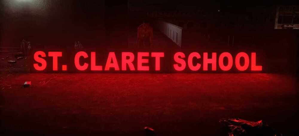 ss golden with led back shadow light