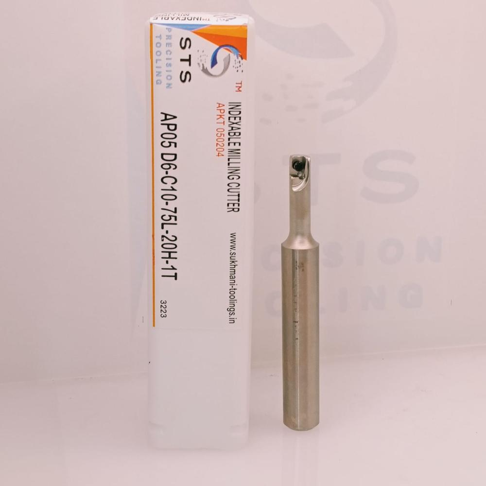 INDEXABLE END MILL AP05 D6-C10-75L-20H-1T