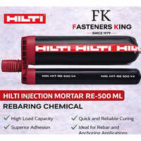 Hilti Re-500 Ml Injection Mortar - Color: Red