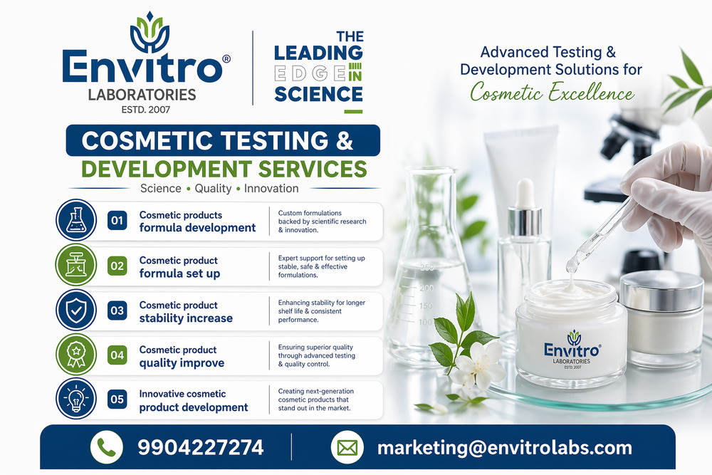 Cosmetic Products Testing Service