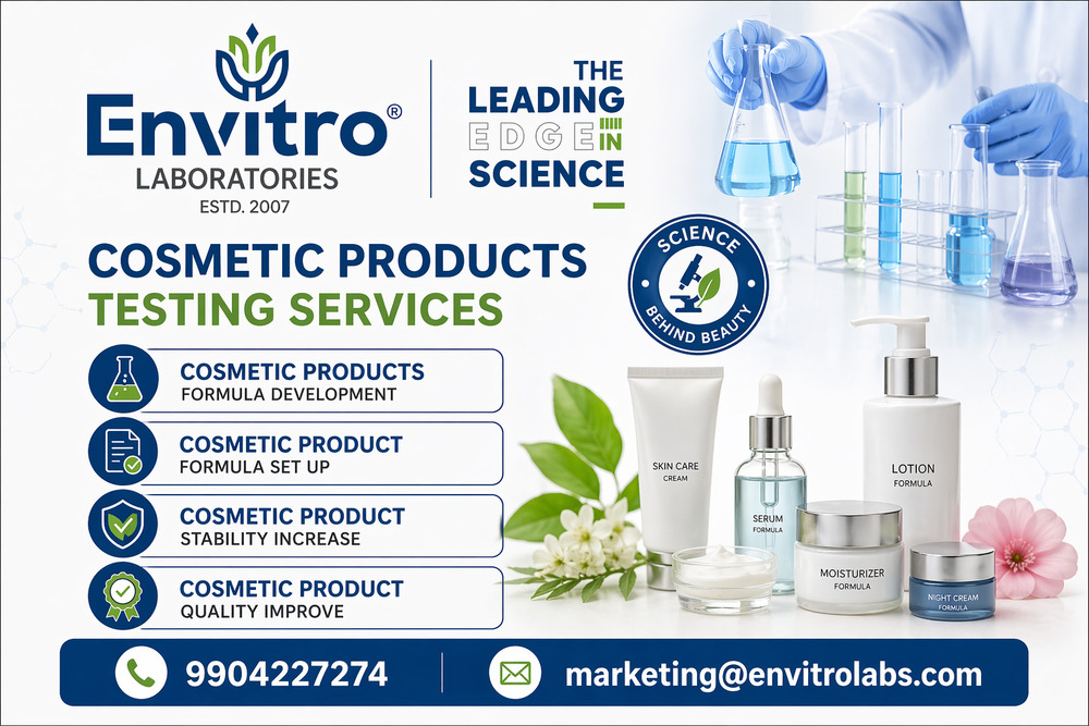 Cosmetic Testing And Development Service