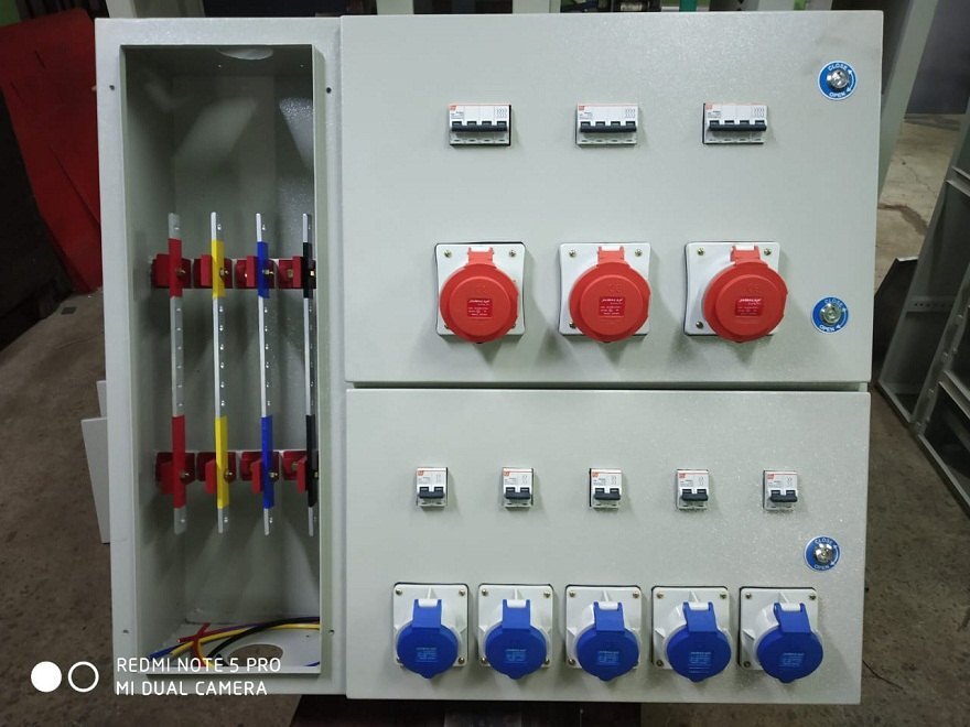 Industrial Socket Box Panel