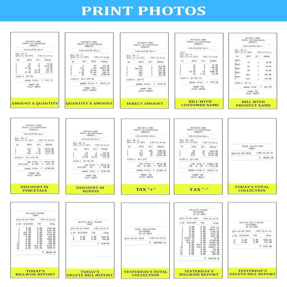 DESKTOP BILLING MICHINE ECO-HP10