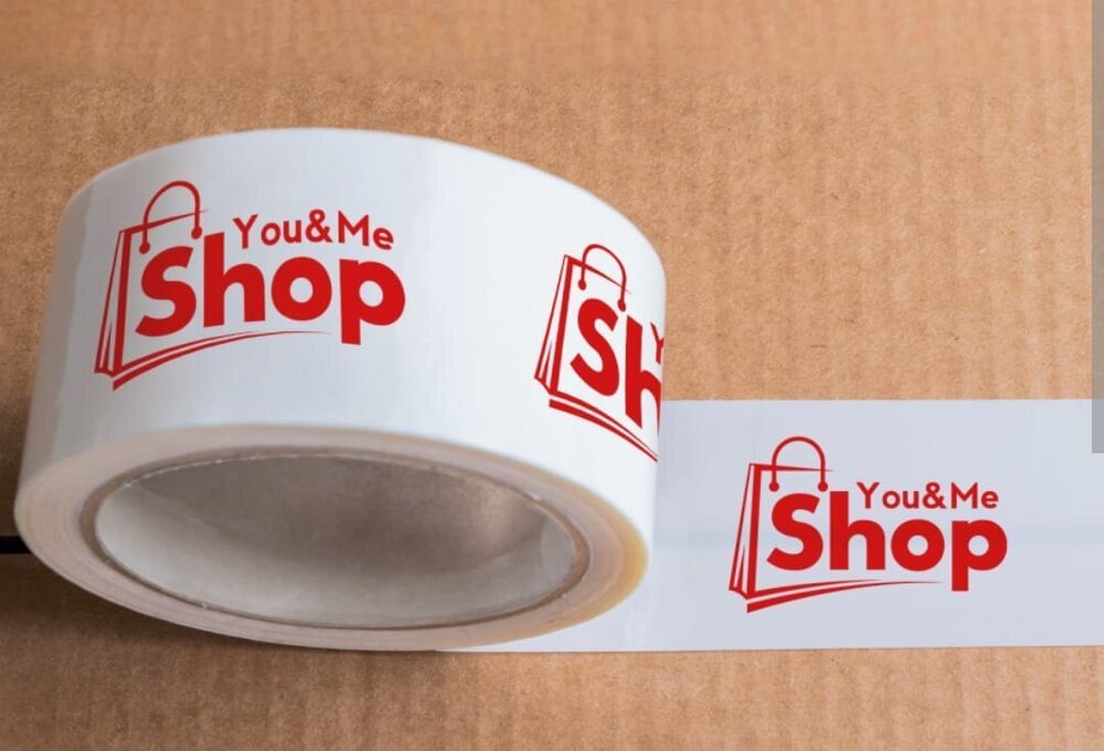 Custom Printed Tape - Coating Type: Coated