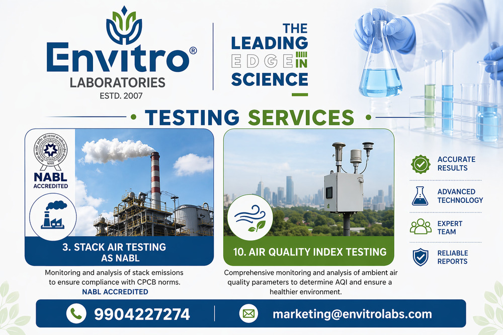 Advanced Air Quality Testing सेवाएं