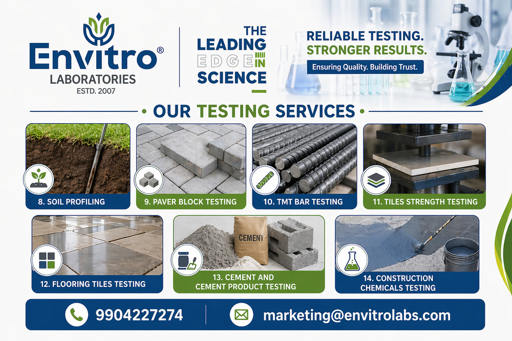 Advanced Building Material Testing Service