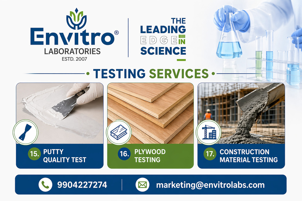 Putty and Plywood Testing Service