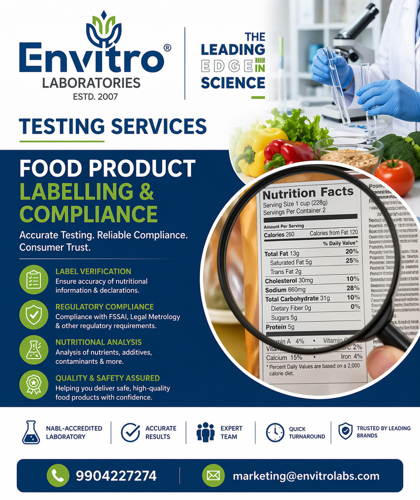 Food Labelling & Compliance Services