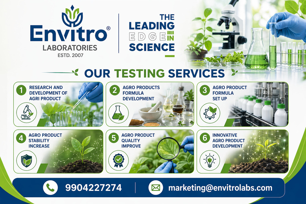 Research & Development of Agri Products Services