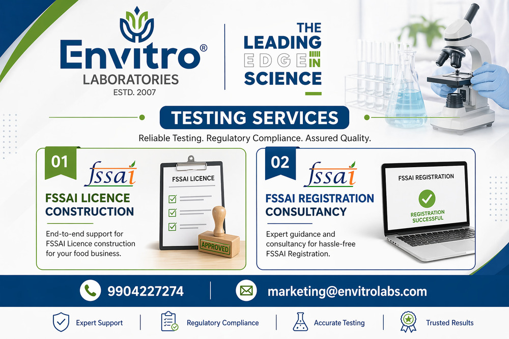 FSSAI Licence Construction Services