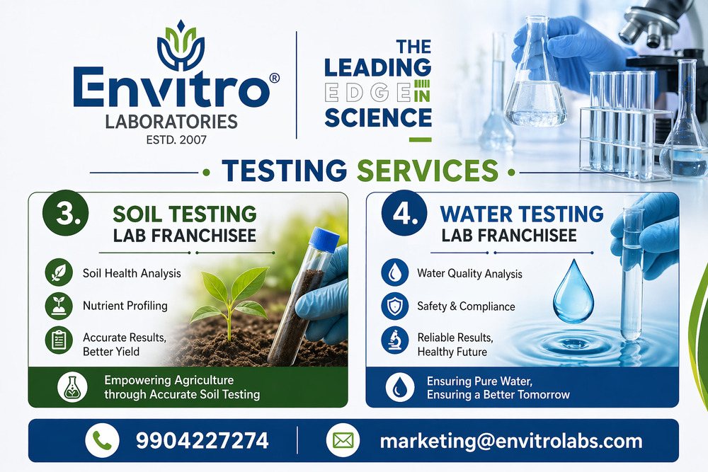 Soil Testing Lab Franchise Services