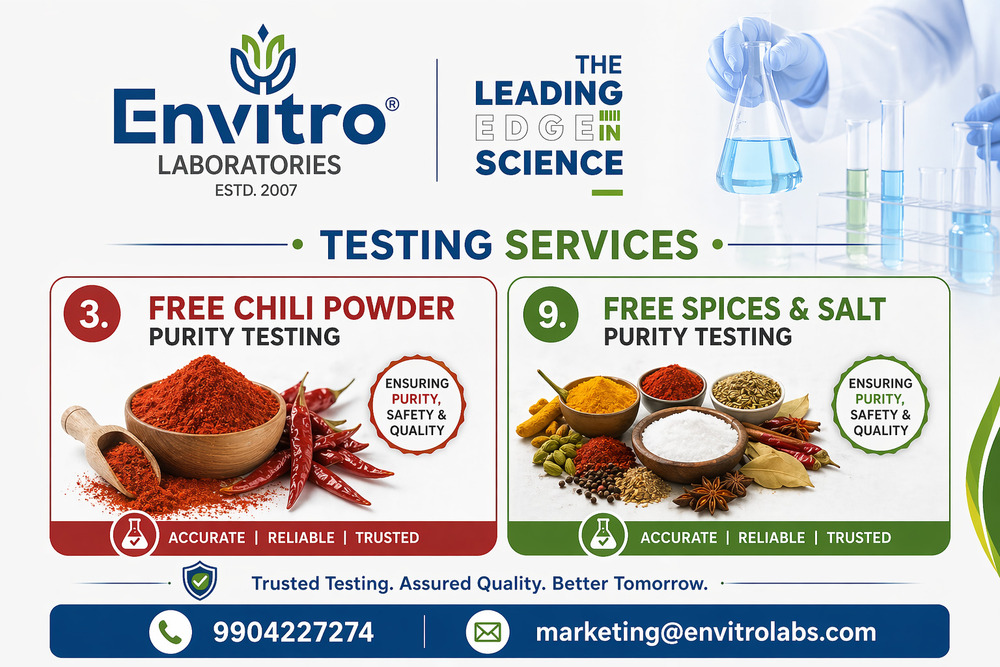 Chili Powder & Spices Testing Service