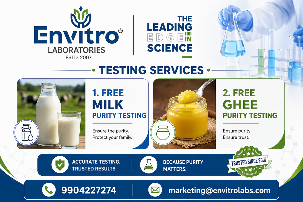Milk & Ghee Purity Testing Service