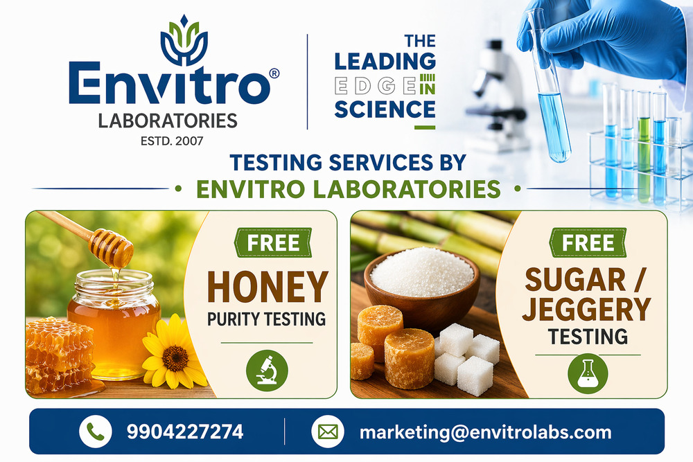 Honey & Sugar Jaggery Testing Service