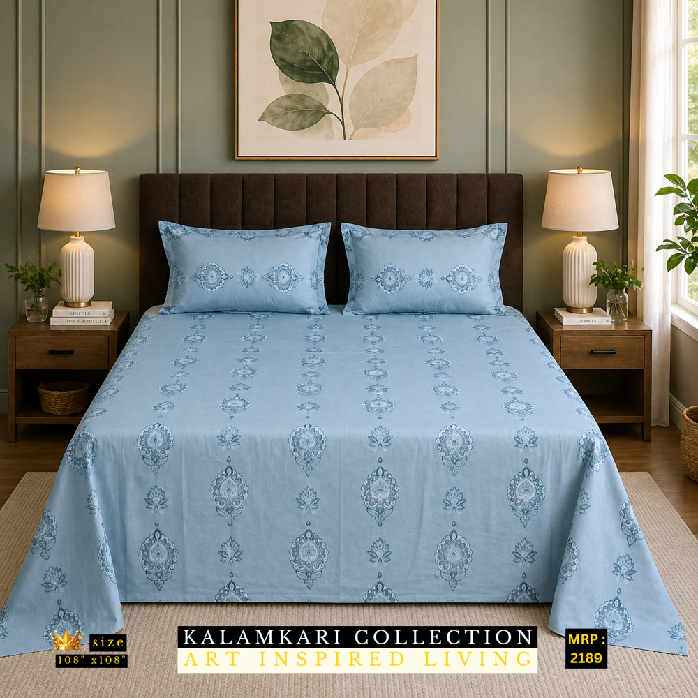 Kalamkari Bedsheets
