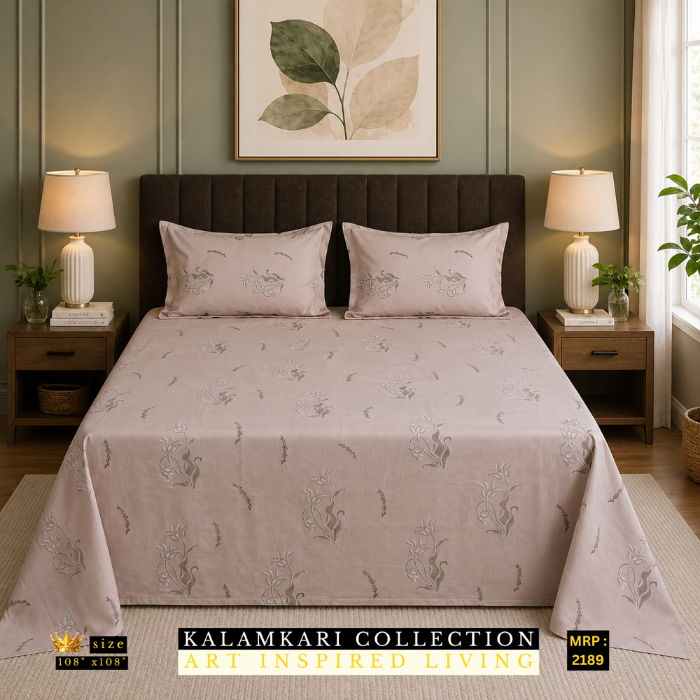 Kalamkari Bedsheets