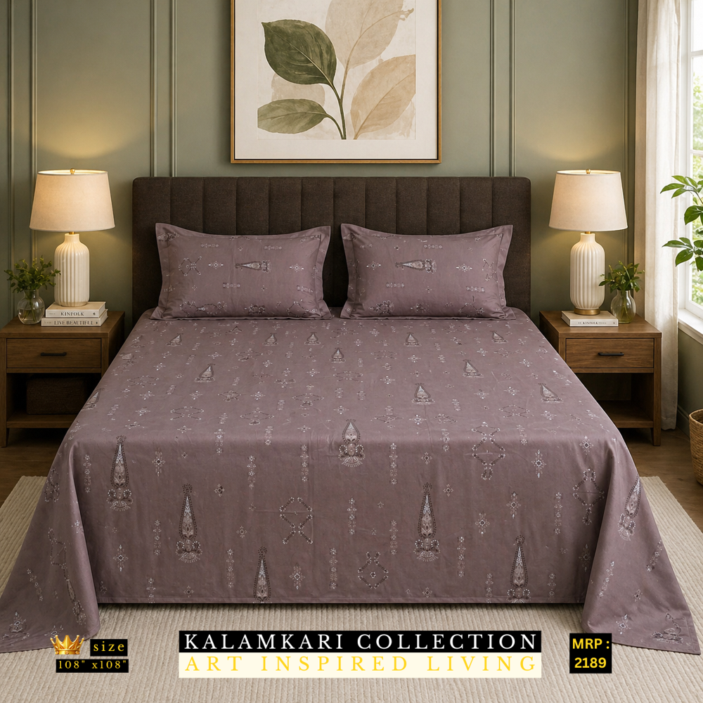 Kalamkari Bedsheets
